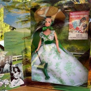 NEW Hollywood Legends Barbie as Scarlett O’Hara Gone With The Wind Vintage 1994